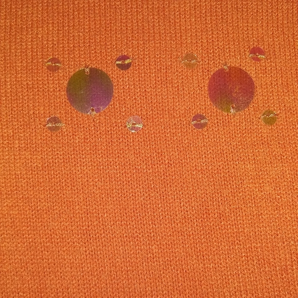 🌺FALL SWEATER PUMPKIN COLOR🎃 - Picture 3 of 6